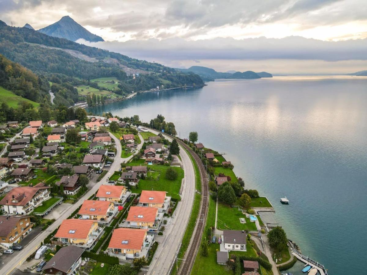 Casita Do Lago Leissigen Kültér fotó